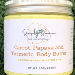 Carrot, Papaya and Turmeric Body Butter