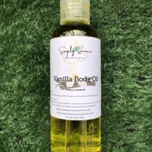 Vanilla Body Oil/ Bath Oil 150ML
